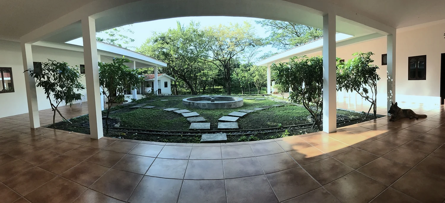 Main courtyard